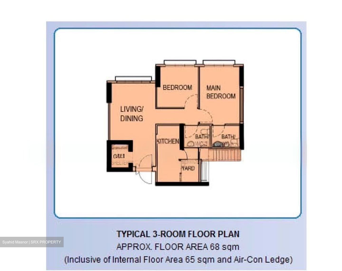 Blk 221A Matilda Edge (Punggol), HDB 3 Rooms #581347521